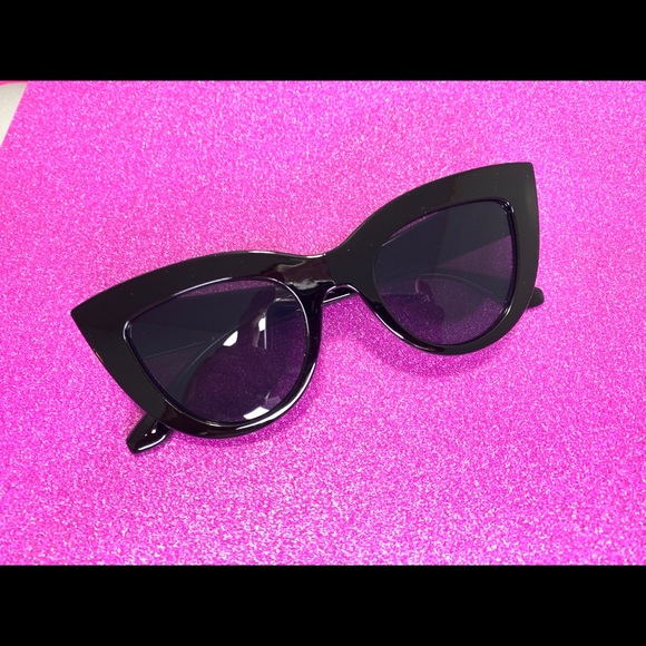 Accessories Black Black Big Cat Eye Sunglasses Poshmark